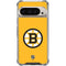 NHL Boston Bruins Solid Background Google Pixel 9 Pro XL Clear Case